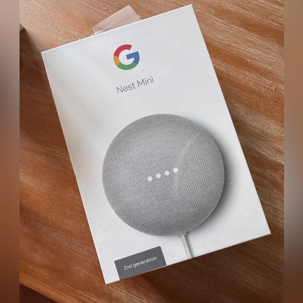 🆕 Google Nest Mini 2nd Generation - Gray